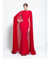 sexy elegant long evening dresses 2015 new arrival formal dresses plus size with wrap muslim evening gowns arabic