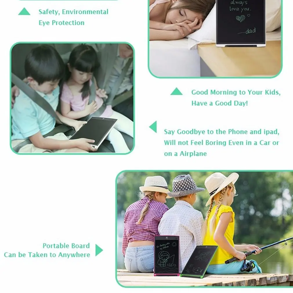 12 дюймовый ЖК цифровой планшет для рисования доска электронная графическая с