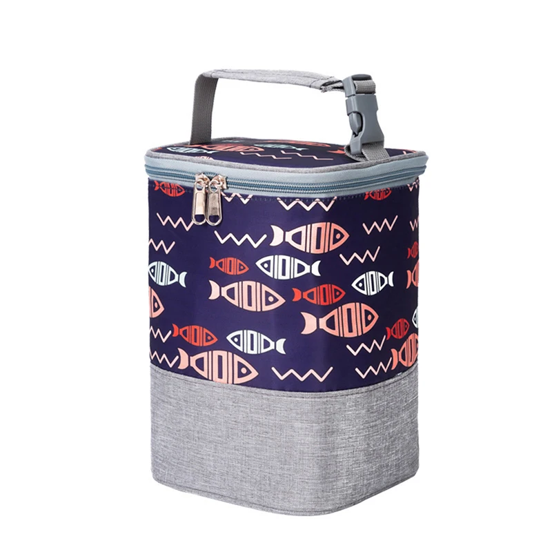 Новая цилиндрическая сумка для хранения пикника портативная удобная переноски