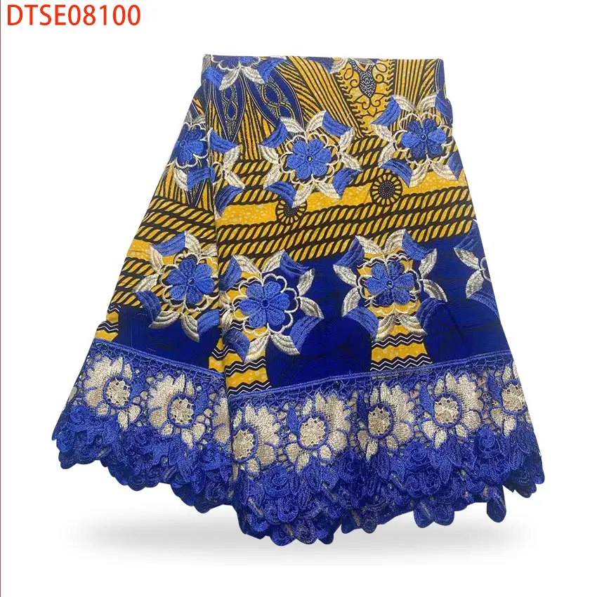 Высококачественная африканская восковая ткань хлопковая в стиле стрекозы с