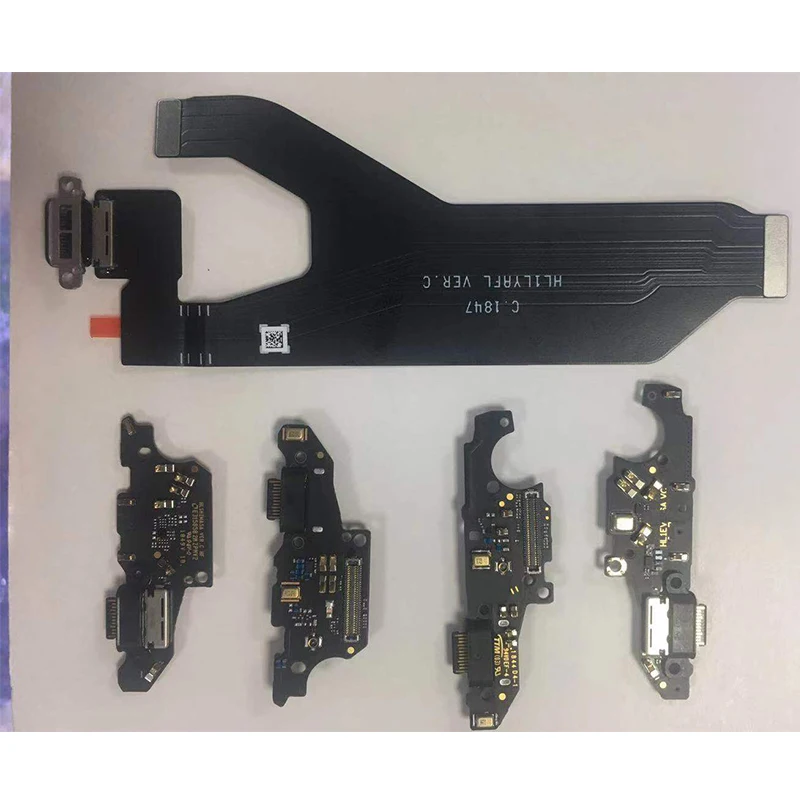 Оригинальный разъем для зарядного устройства Huawei Mate 20 20X Mate20 Pro гибкий кабель USB