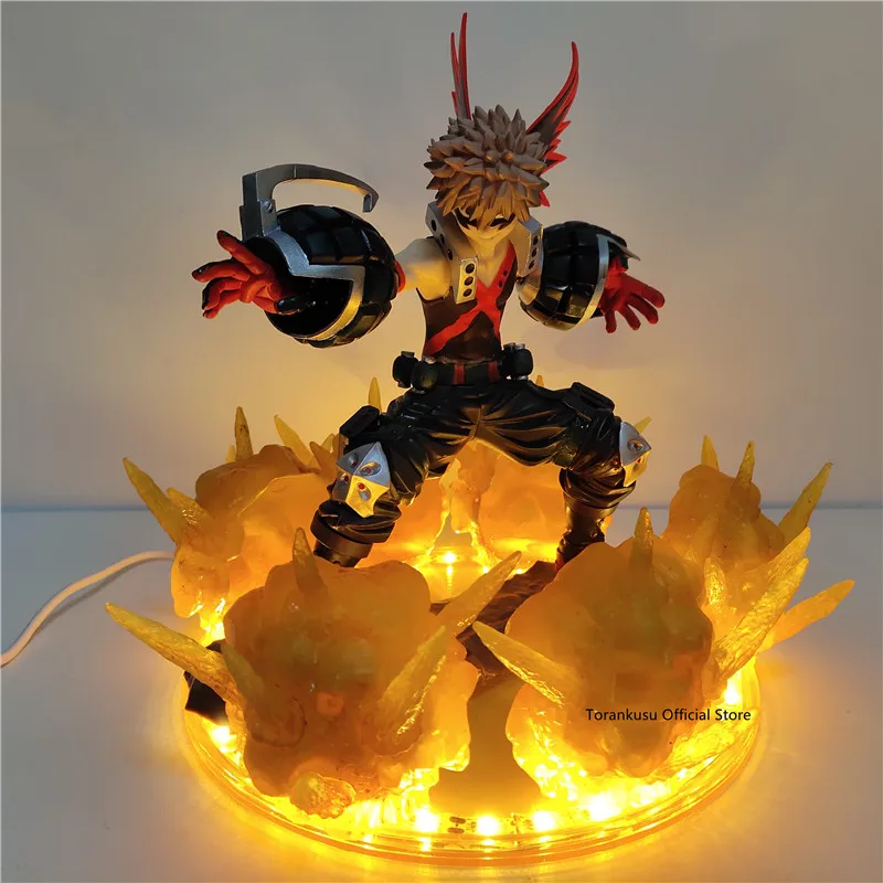 My Hero Academy Izuku Todoroki Shoto Bakugou светодиодная световая игрушка, фигурка героя Boku no Hero Academy, аниме фигурка, игрушки