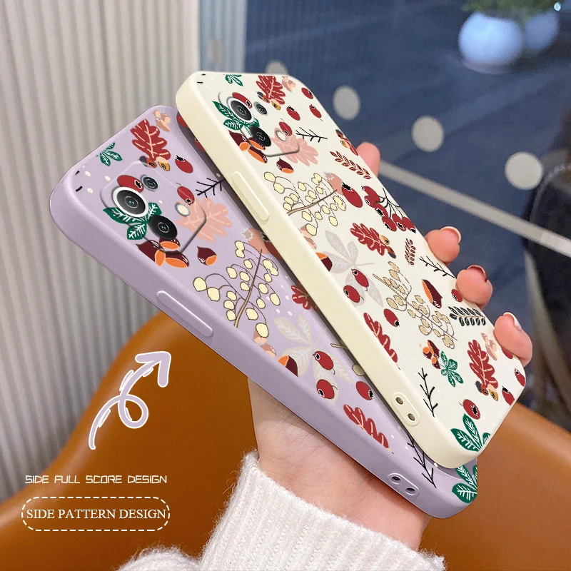 

Chestnut Case For Xiaomi Mi 11 lite Ultra 11i 10T 9T Pro Lite 10 10S 9 8 lite Pro Poco F2 X2 F3 Pro Soft Phone Back Cover
