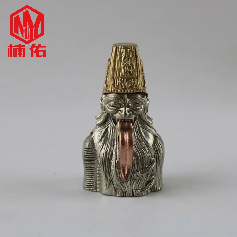 

Chinese Ghosts Black And White Impermanence White Copper EDC Paracord Knife Bead Bracelet Flashlight Accessories