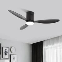 low floor modern led ceiling fan with lights simple without light dc remote control home fan ventilador de techo 220v 110v