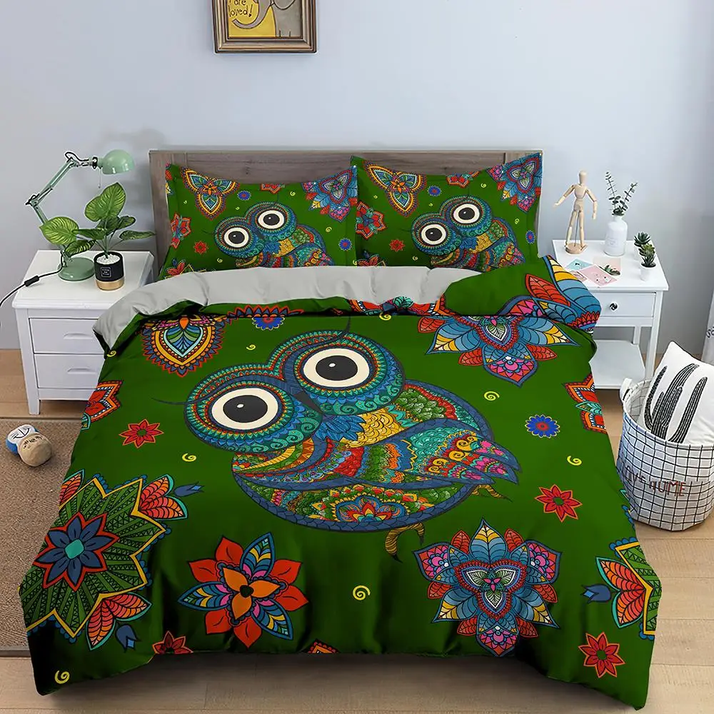 

Cartoon Animal Beding Set 3D Printing Duvet Cover Set For Home Textiles Kids Boy Comfortable Bedding Set Queen Bedclothes