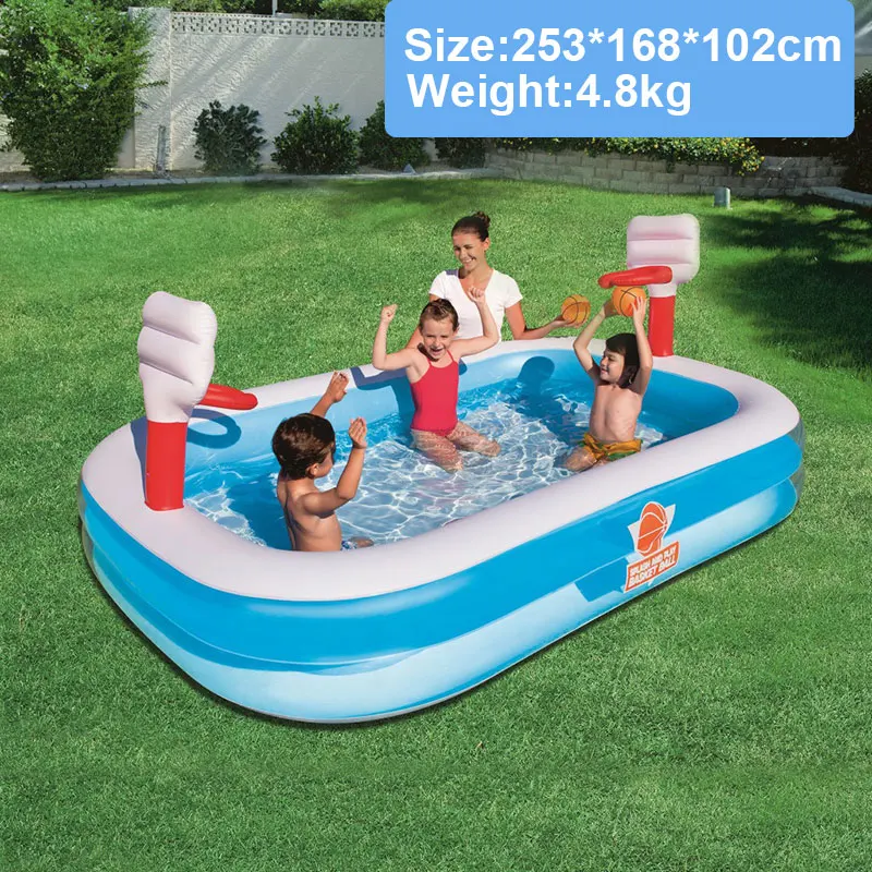 Открытый парк водная горка надувной бассейн с горкой детский плавательный