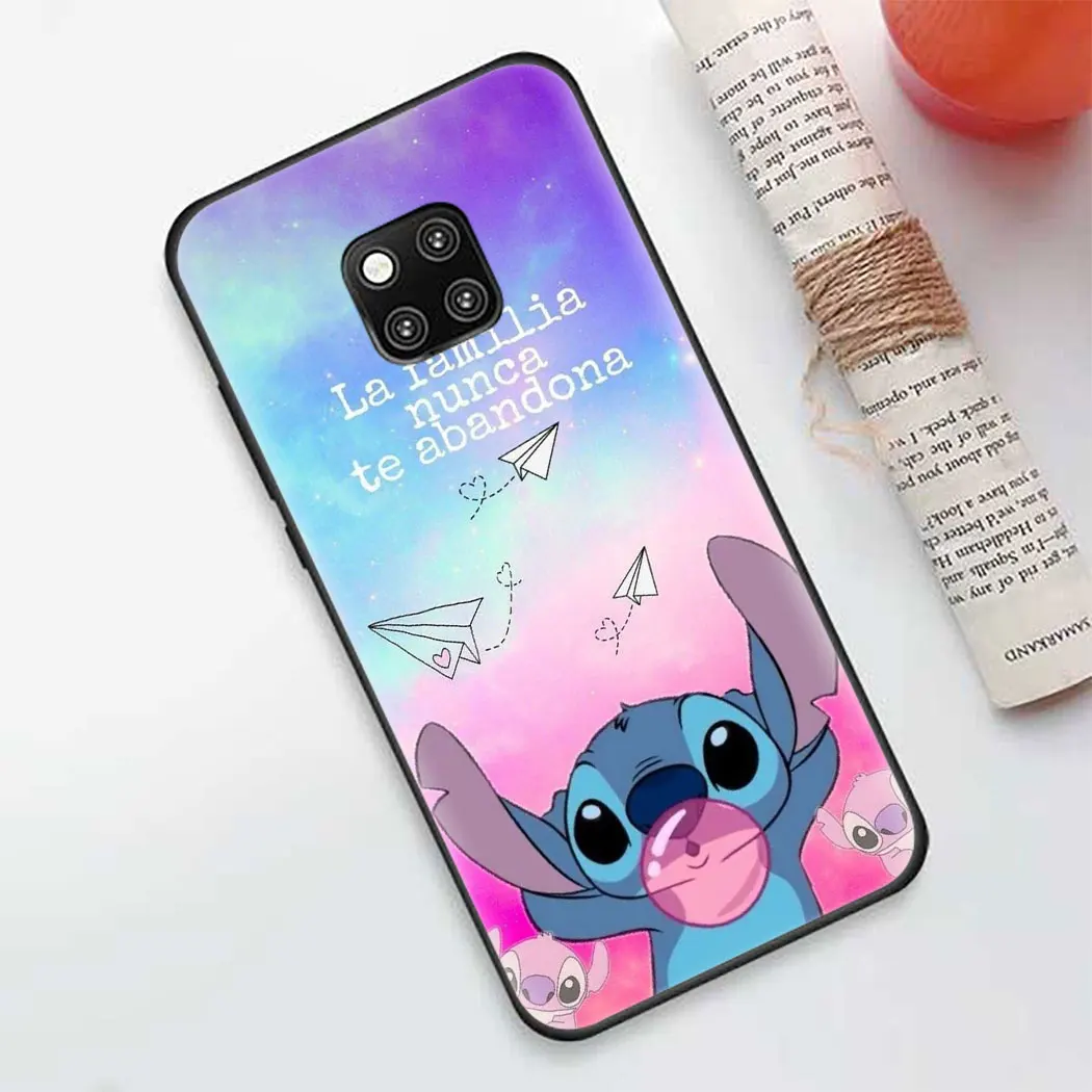 Мягкий силиконовый чехол для Huawei P9 Nova Smart 2 Lite 5 Pro 2i 3 3i 4 5i 4E 5T Honor 7A 7C 6A Case Lilo Stich Ohana |
