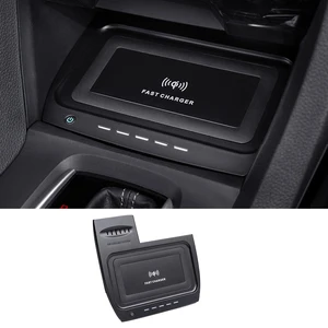 for honda civic 10 generation wireless charger mobile phone fast charging holder plate accessories for iphone samsung huawei free global shipping