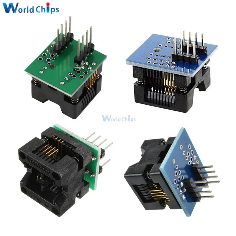 Программатор diymore SOP8 на DIP8 переходник с поворотом SOIC8 IC для широкоформатной смарт
