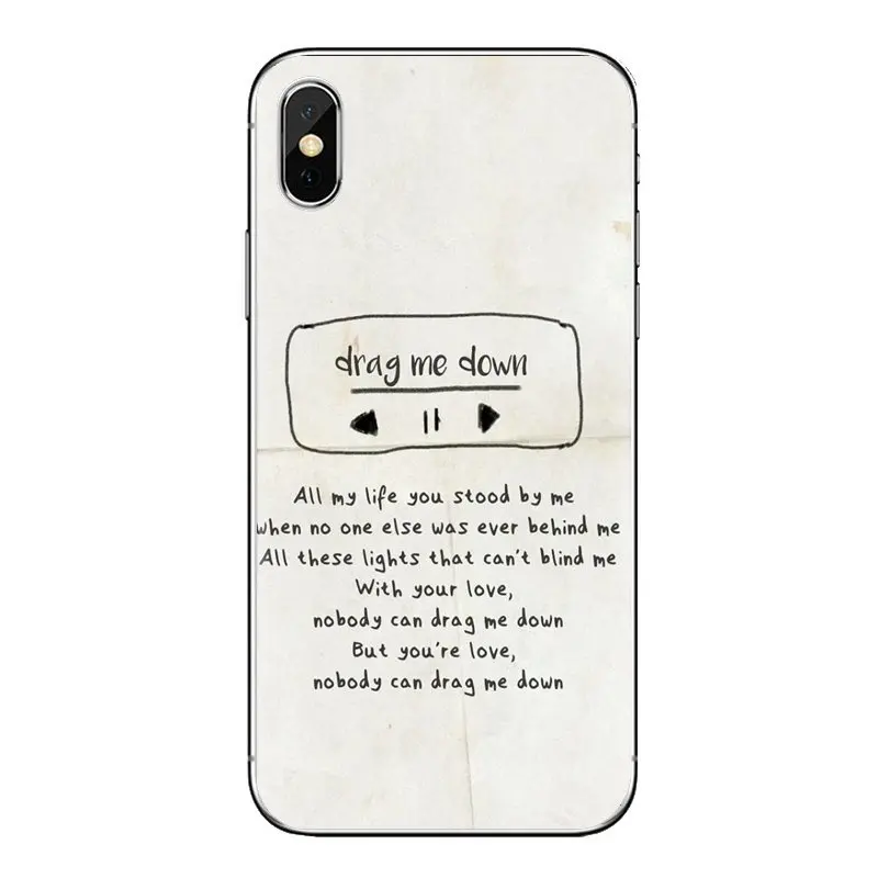 Silicone Cases Cover For Huawei Nova 2 3 2i 3i Y6 Y7 Y9 Prime Pro GR3 GR5 2017 2018 2019 Y5II Y6II Drag Me Down one Direction 1D |
