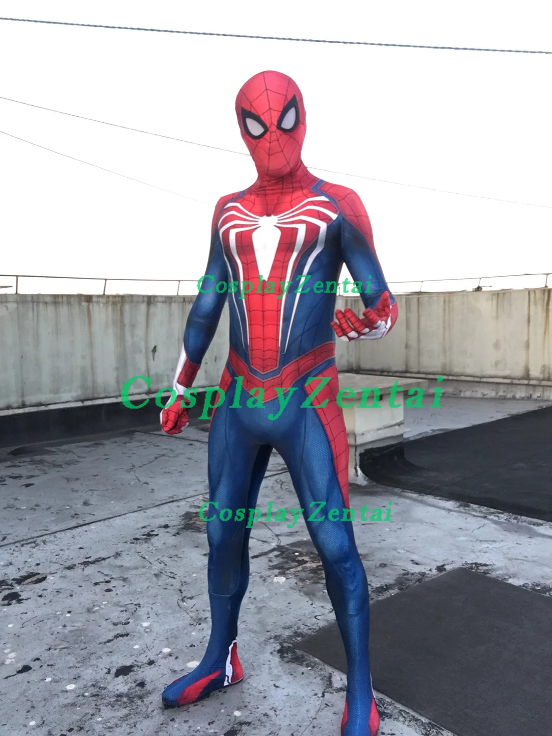 Игра-паук PS4 insomniac костюм Человека-паука 3D принт спандекс Хэллоуин Человек-паук косплей зентай костюм для взрослых/детей