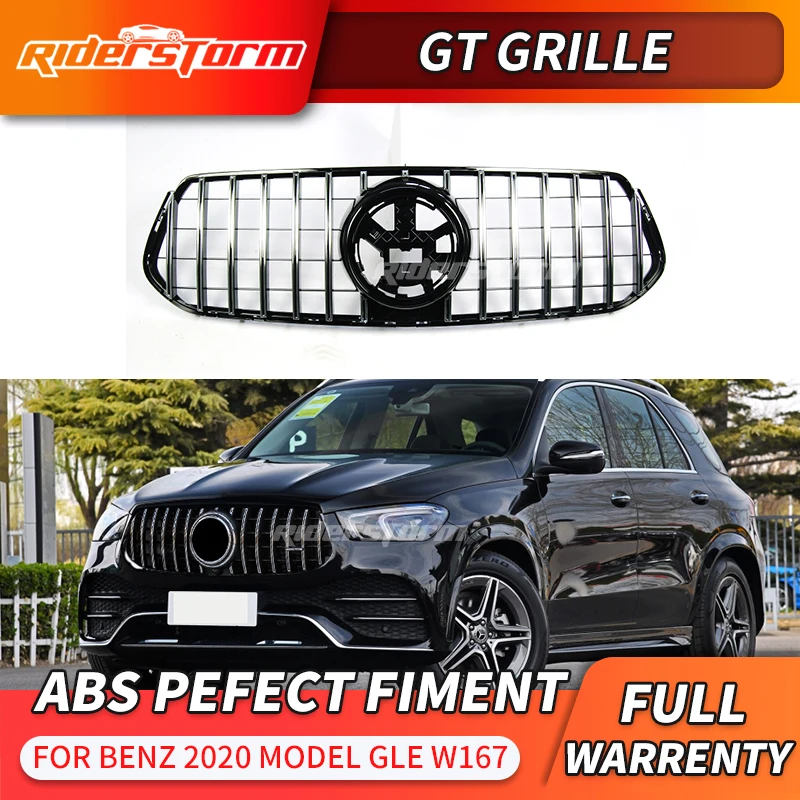 Передний бампер передняя решетка подходит для mercedex GLE W167 GT Gt GLE300 GLE350 GLE400 GLE450 год 2020