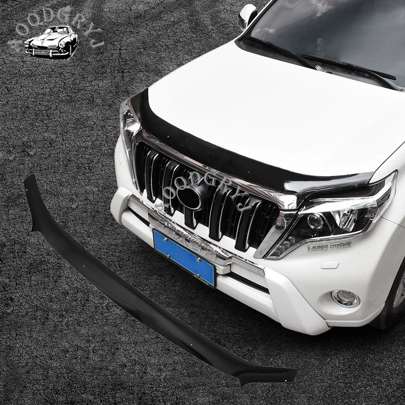 Акриловая накладка на крышку капота дефлектор для Toyota Prado 2003 2019 Стайлинг