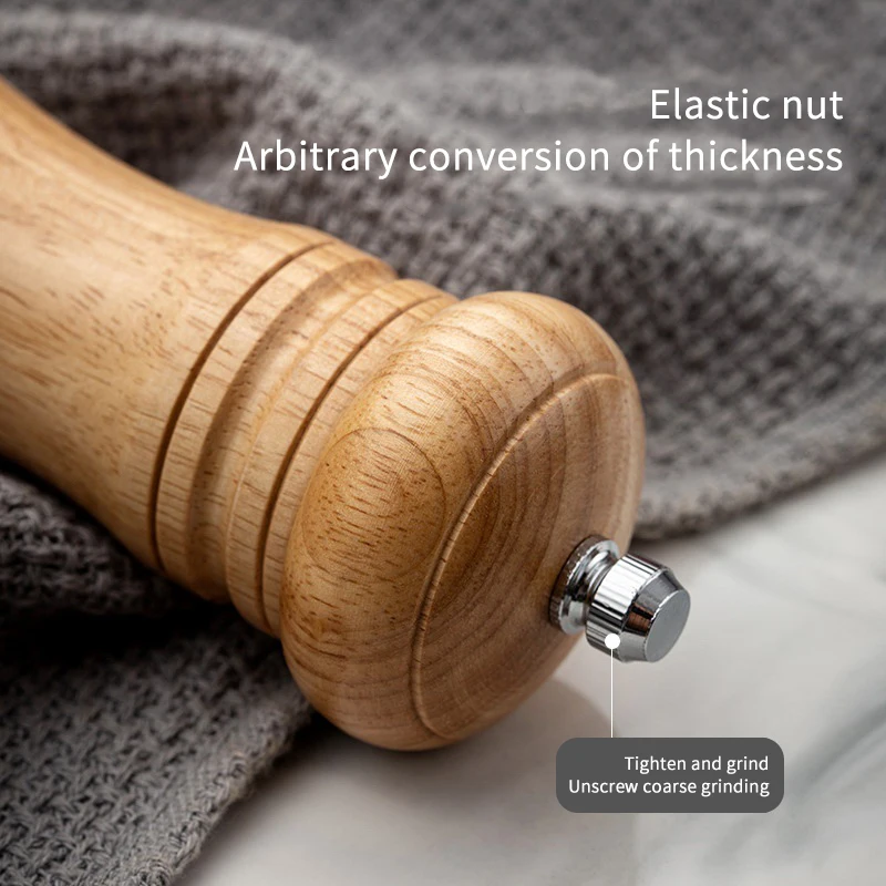 Мельница для перца измельчитель соли специй дерева керамики зубчатая насадка