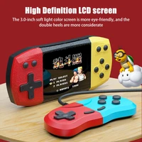 newest retro portable mini handheld video game console 3 0 inch hd lcd screen kids color game player built in 620 classic games