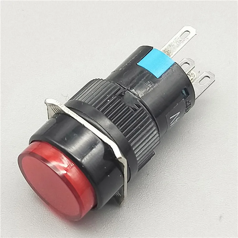 

Светодиодный кнопочный переключатель 16 мм