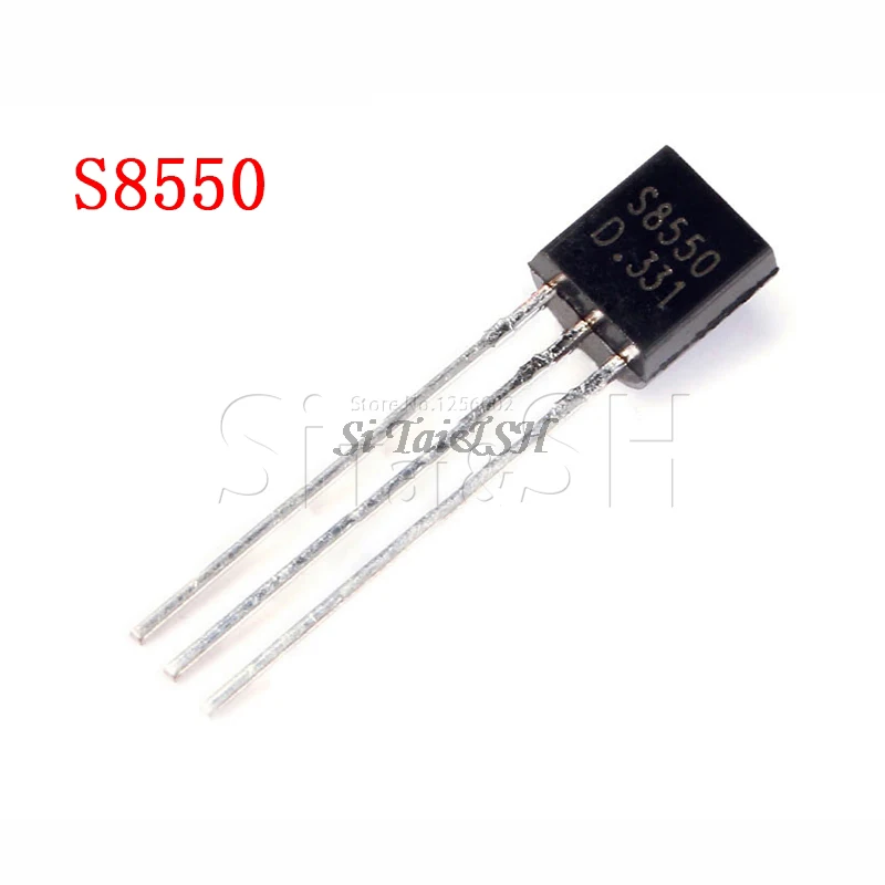 

100 шт. S8550 TO92 S8550D TO-92 8550 Транзистор (PNP) а 40 в новый и оригинальный