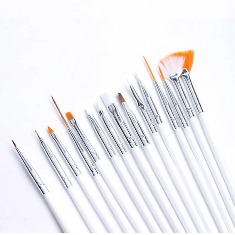 Набор кистей для дизайна ногтей 12/15/20 шт. | Красота и здоровье