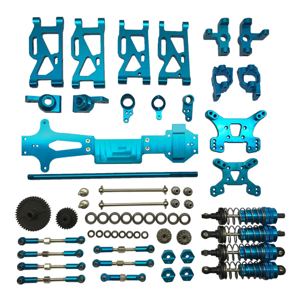 1/14 WLtoys 144001 обновленный металлический комплект запасных частей аксессуаров для