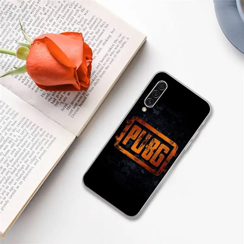 

Hote game PUBG Phone Case For Samsung A S M Note 9 10 20 fe 21 71 30 ultra plus 5g 11 31 51 s