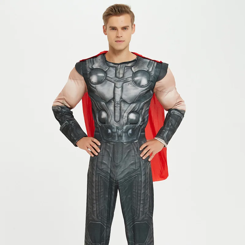 Маскарадный костюм для взрослых детей мускулов Тора одинсона костюмы на
