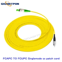 fcapc fcupc fiber optic jumper fcapc scapc fiber optic cable sm sx 3 0mm g652d ftth fiber optic jumper 10 piecespack