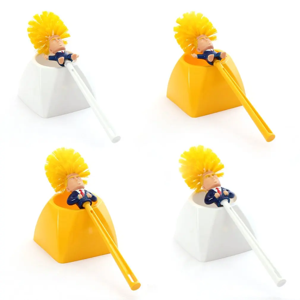 Креативный Трамп щетка для унитаза пластиковая креативная набор кистей - купить