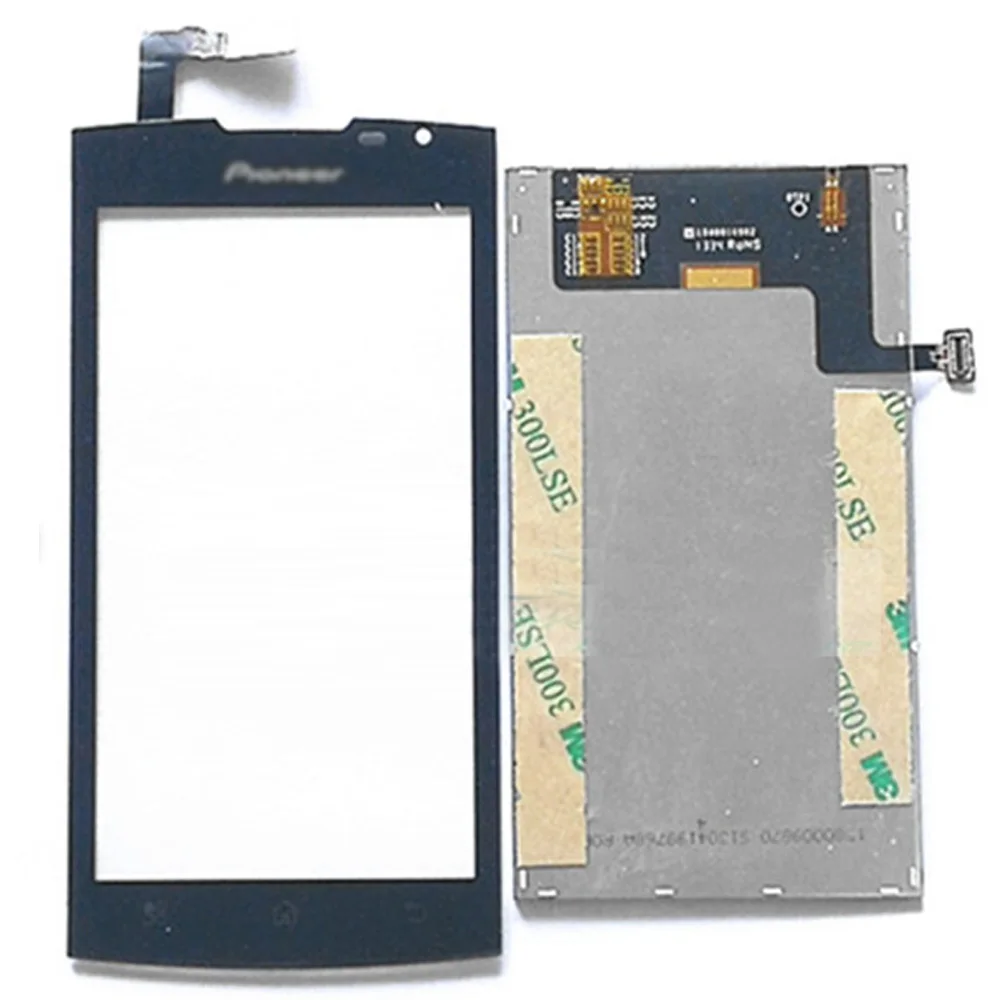 for prestigio multiphone pap4500 lcd display touch screen digitizer assembly panel lcd complete pap 4500 phone replacement free global shipping