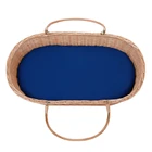 Новинка 2022, простыни для люльки однотонного цвета для девочек и мальчиков, Овальный чехол для колыбельки, наматрасник для люльки из высококачественного полиэстера