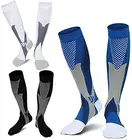 Новые Компрессионные носки, много пар, оптовая продажа, спортивные футбольные чулки, Медицинские носки для беременных, для спорта на открытом воздухе