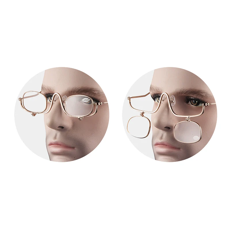 Очки Seemfly для макияжа и чтения женские увеличительные очки косметические