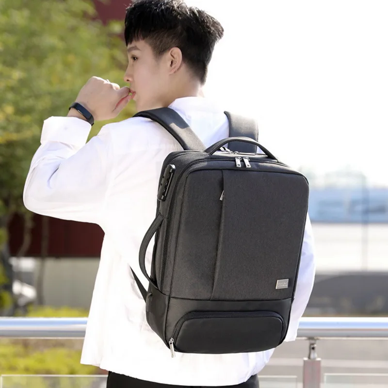 PUI men TIUA бренд мужской рюкзак сумка зарядка через usb ноутбук Mochila для мужчин водонепроницаемый рюкзак школьная сумка рюкзак