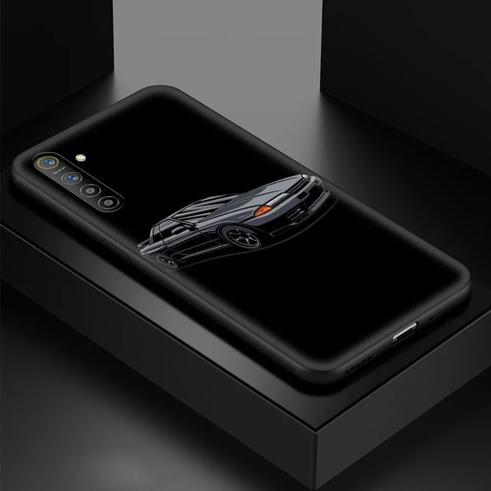 

Luxury Soft Cover for Realme C3 C11 5 6 7 8 X50 Pro XT C25 C15 GT Neo V13 5G Phone Case Shell Coque Cartoon JDM Drift Car Cat