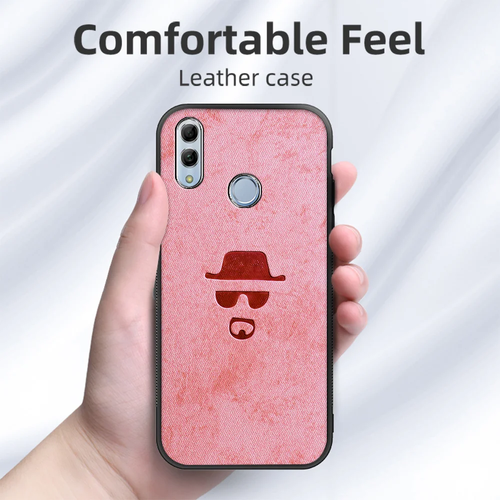 

Texture Cloth Case For Huawei Honor 10 Lite Case Back Cover Honor 9 9A 9C 9X 8A 8C 8X Max 30S 30 Pro 20S 20 10X Lite 10i Fundas
