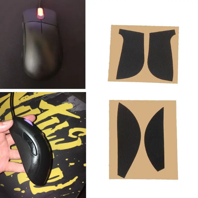 Оригинальные игровые коньки для мыши Hotline боковые наклейки устойчивые к поту