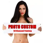 Алмазная мозаика 5D сделай сам, картины с квадратнымикруглыми стразами, вышивка на заказ