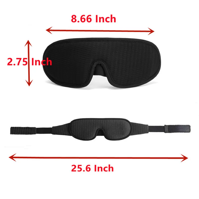 1 шт. 3D маска для сна блокирусветильник мягкая комфортная трехмерная