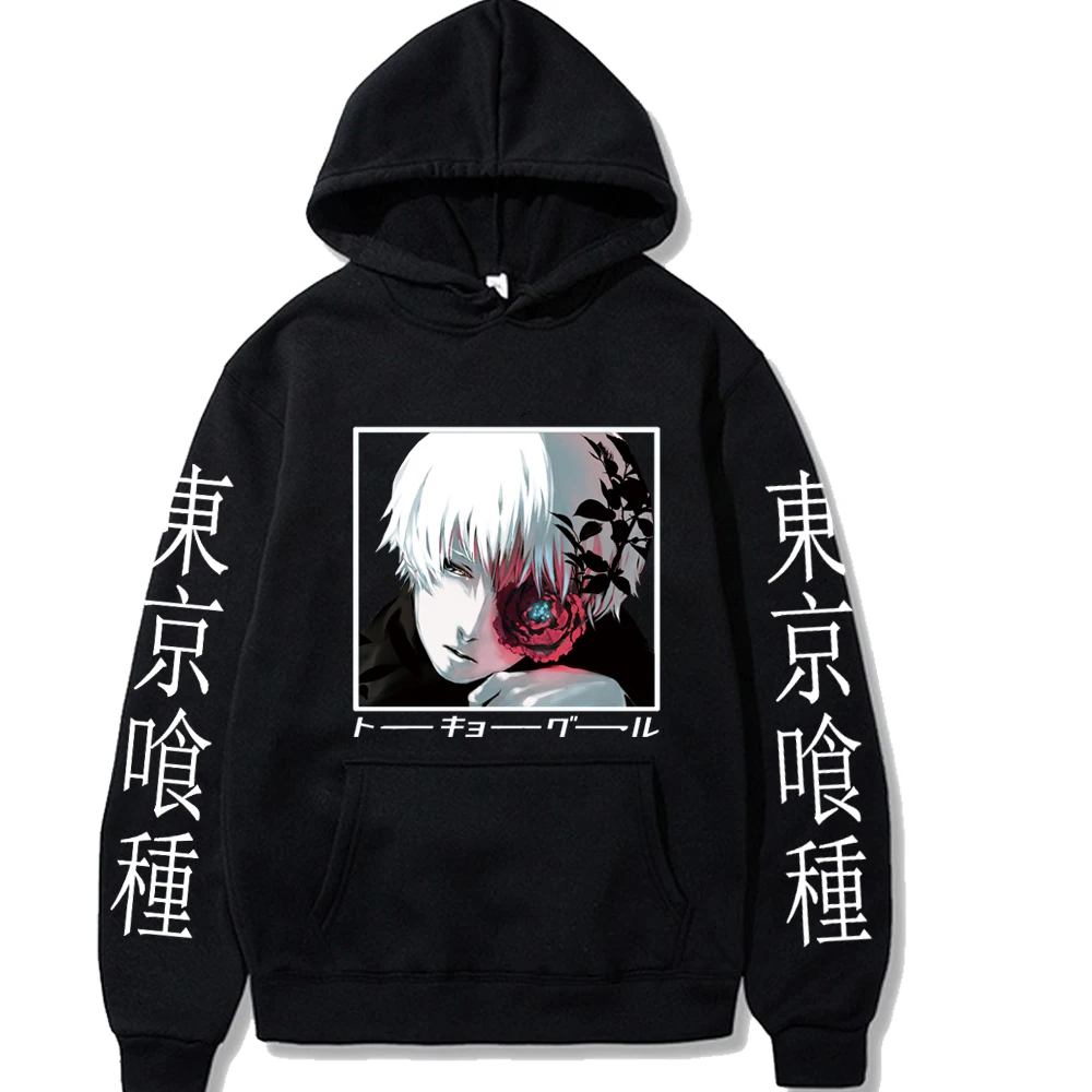 

Tokyo Ghoul 2021 Hot Anime Hoodie Long Sleeve Loose Male Cloth