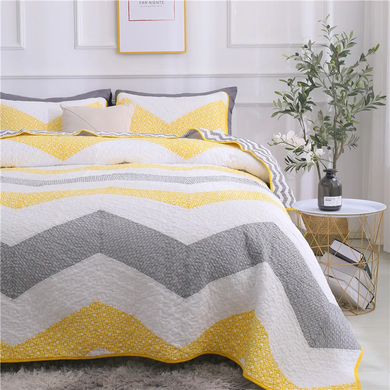 Постельный чехол из чистого хлопка в американском стиле стеганые простыни