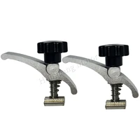 2pcs aluminum alloy t track hold down clamps kit for woodworking and metalworking compatible with cnc 3018 machines