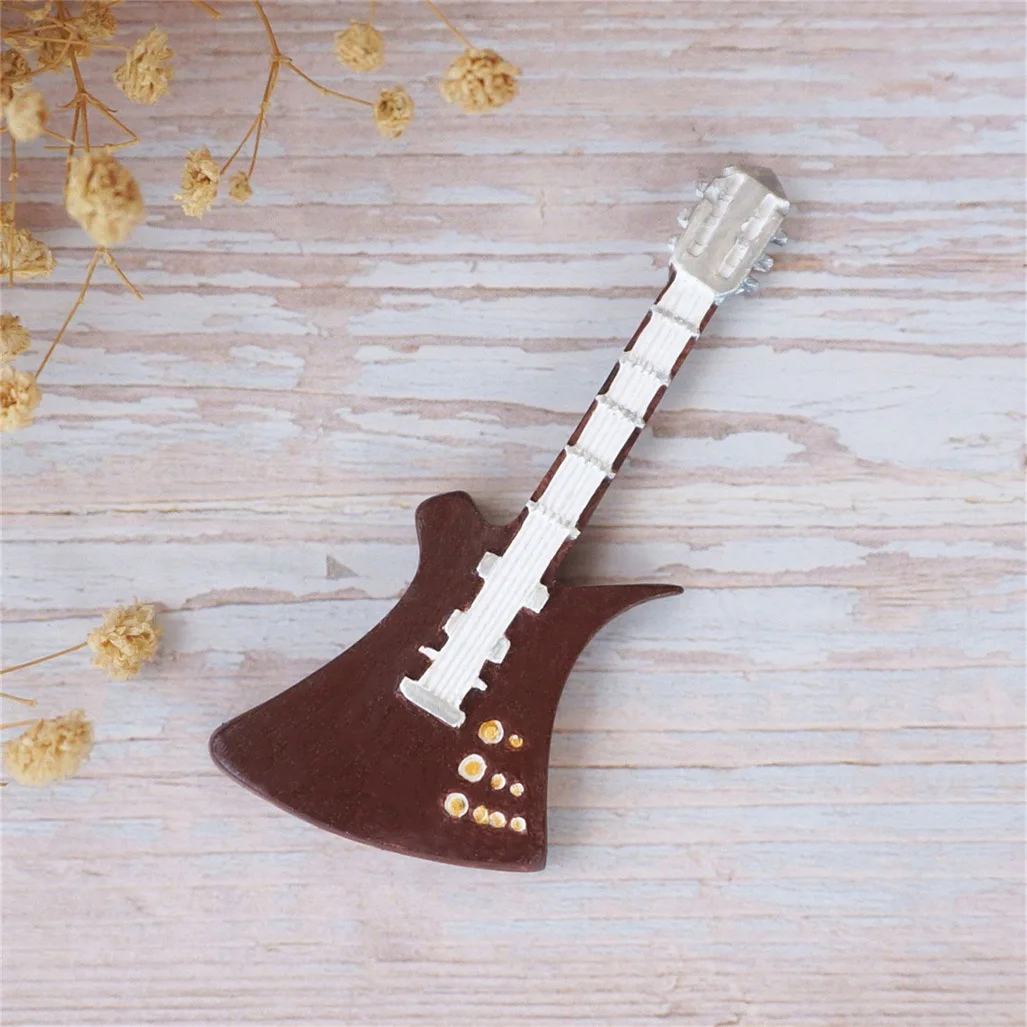 Музыкальные инструменты для гитары музыкальная силиконовая форма Sugarcraft