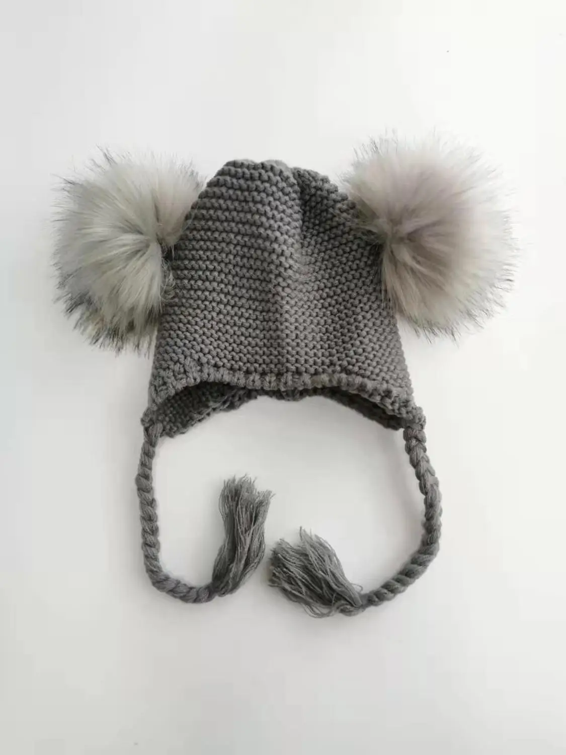 Теплые зимние наушники для детей от 6 месяцев до 3 лет детская зимняя шапка