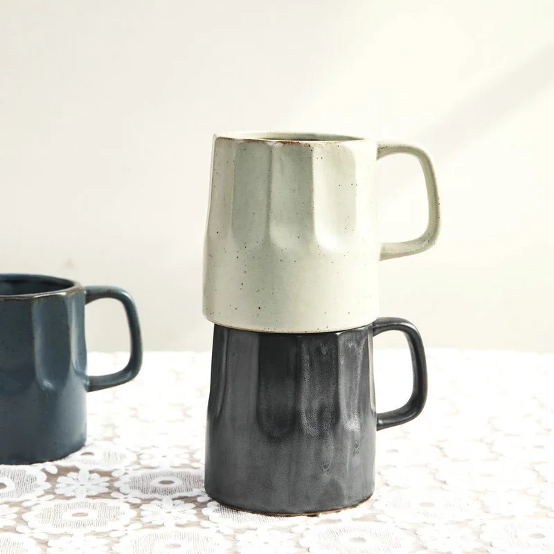 

Simple Nordic Mugs Ceramics Mug Breakfast Cups Kitchen Accessories Tazas Кружка Термокружк Christmas Gift Coffee Cup Juice Water