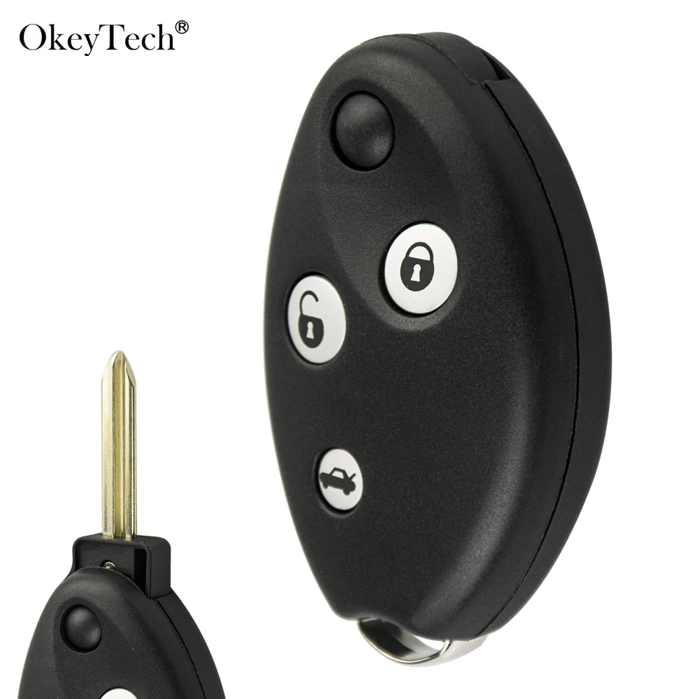 Okeytech новый стиль для Citroen C4 C5 2006 Saxo 2002 откидная оболочка ключа дистанционного