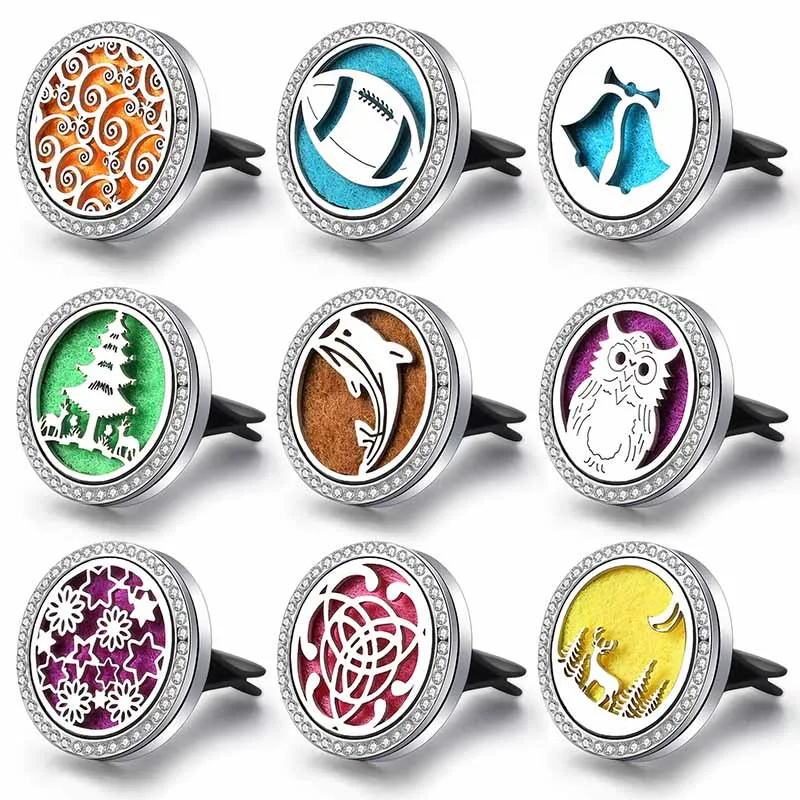 Модный автомобильный освежитель воздуха из циркония аромадиффузор нержавеющей