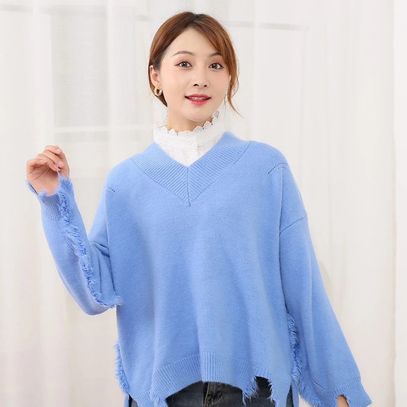 

Women Sweet Jacquard Striped Lace Half Shirt Blouse Button Down Detachable Ruffl