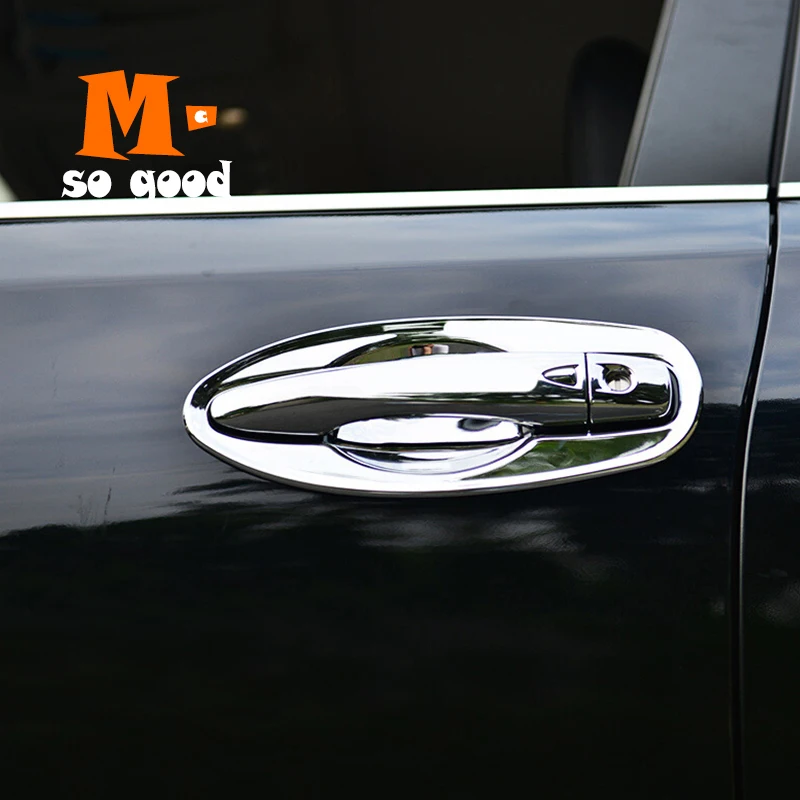 Для Nissan Navara NP300 Автомобильная дверная Защитная ручка и дверная чаша ABS хром авто внешние аксессуары для укладки
