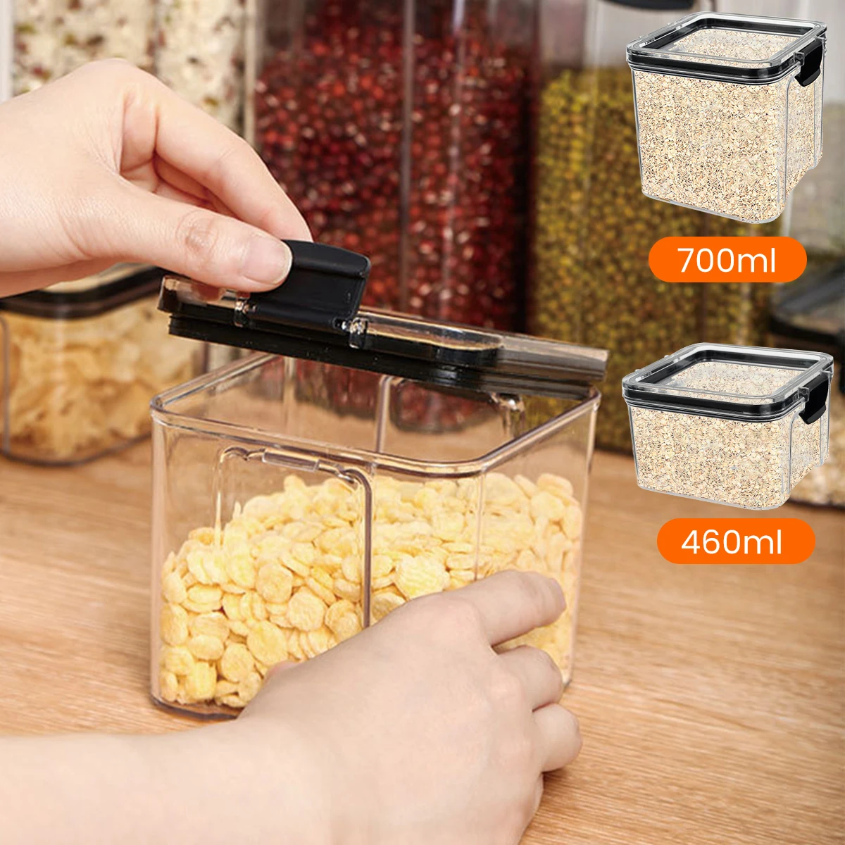 

Food Storage Containers Kitchen Storage Organization Kitchen Storage Box Jars Ducts Storage For Kitchen Food Storage Box Lid