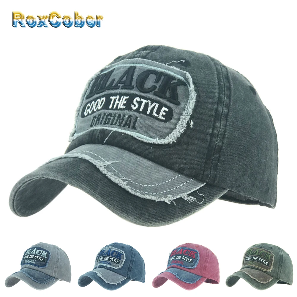 Бейсболка RoxCober Мужская/Женская хлопковая Снэпбэк Кепка с вышивкой в стиле кэжуал